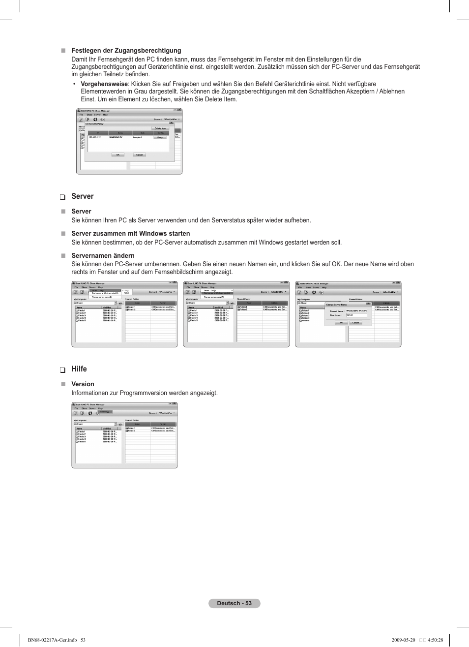 Samsung PS50B679S1S User Manual | Page 144 / 339