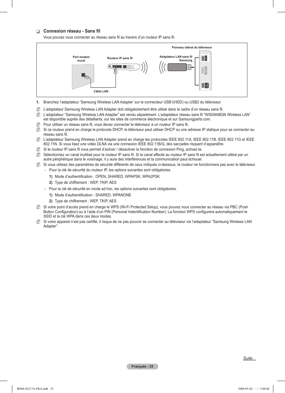 Samsung PS50B679S1S User Manual | Page 206 / 339