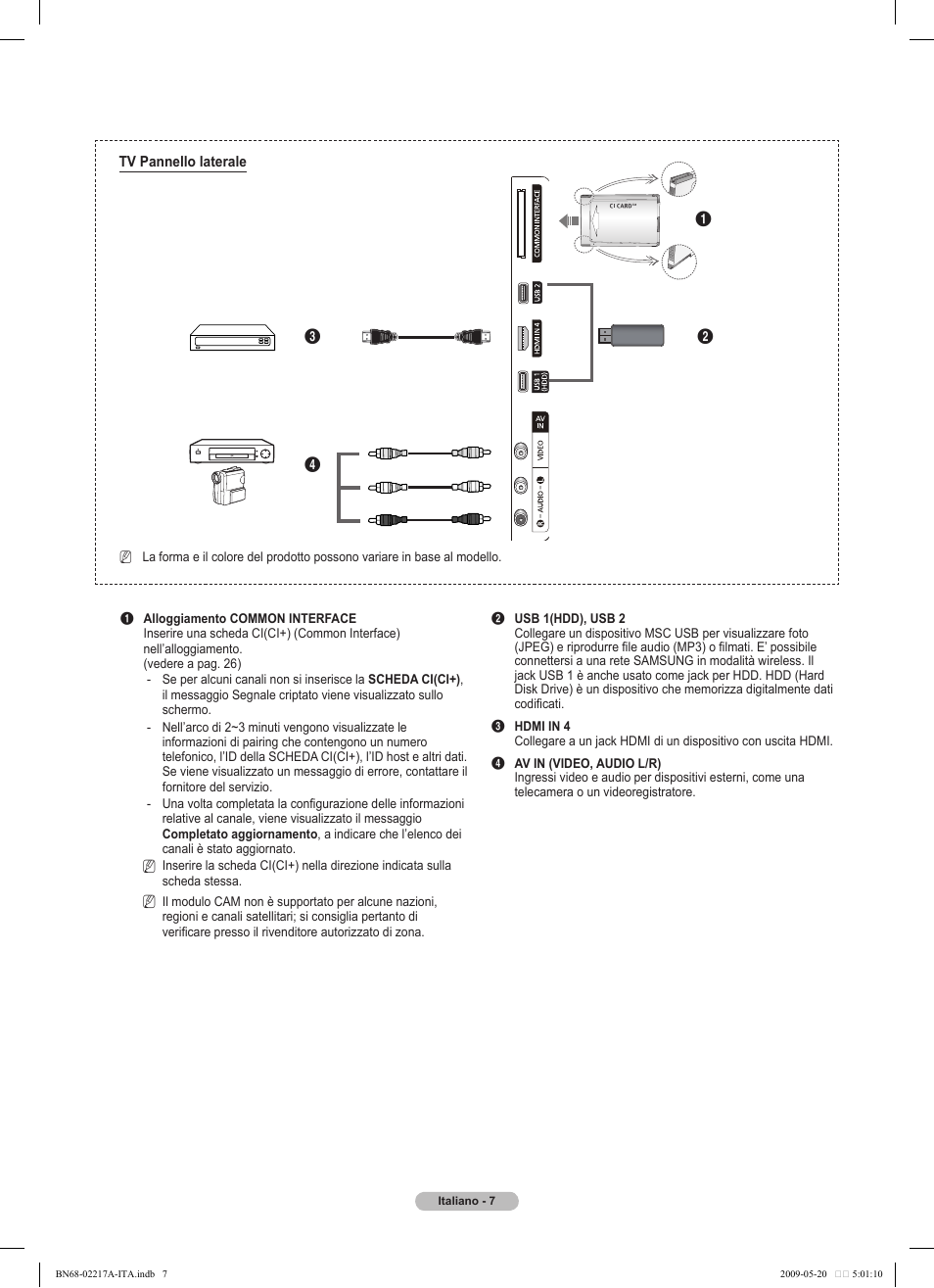 Samsung PS50B679S1S User Manual | Page 262 / 339