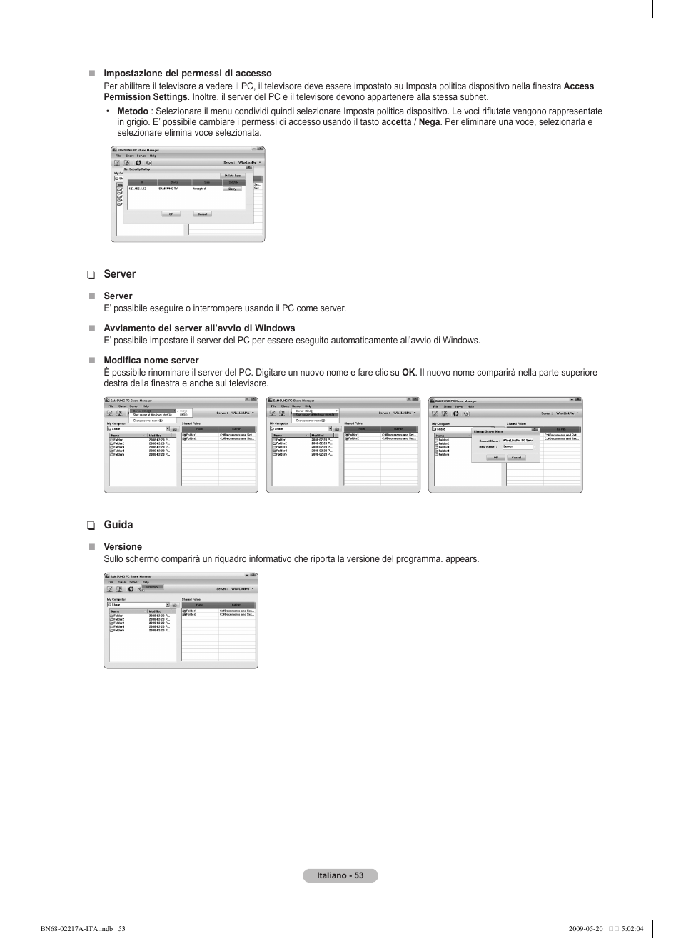 Samsung PS50B679S1S User Manual | Page 308 / 339