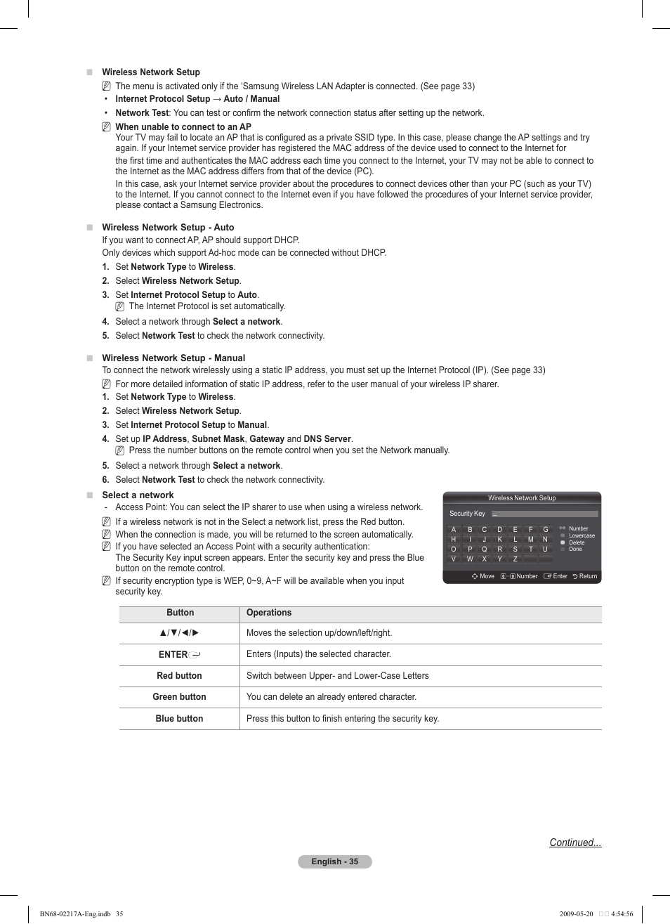 Samsung PS50B679S1S User Manual | Page 35 / 339
