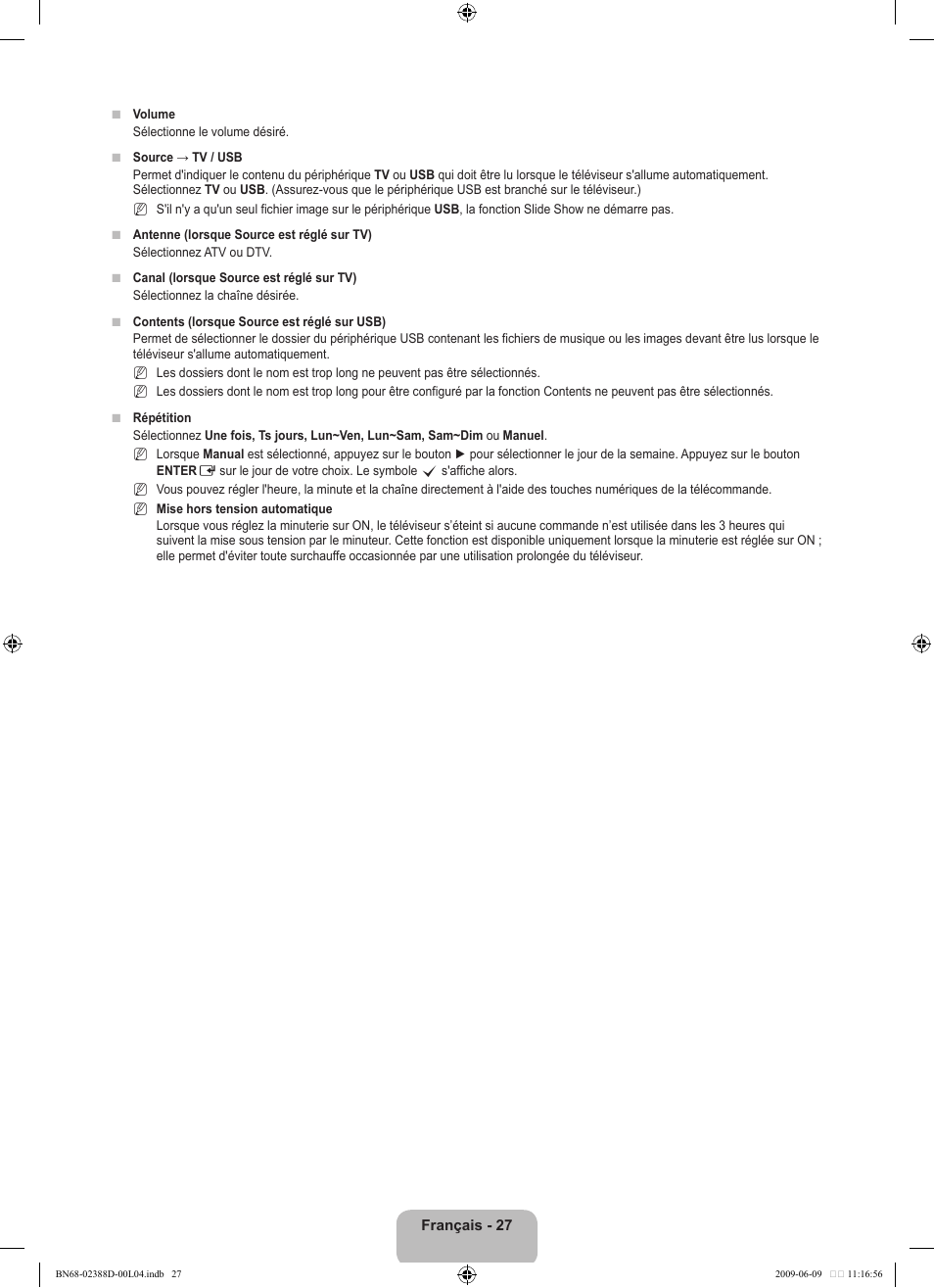 Samsung UE37B6000VP User Manual | Page 143 / 223