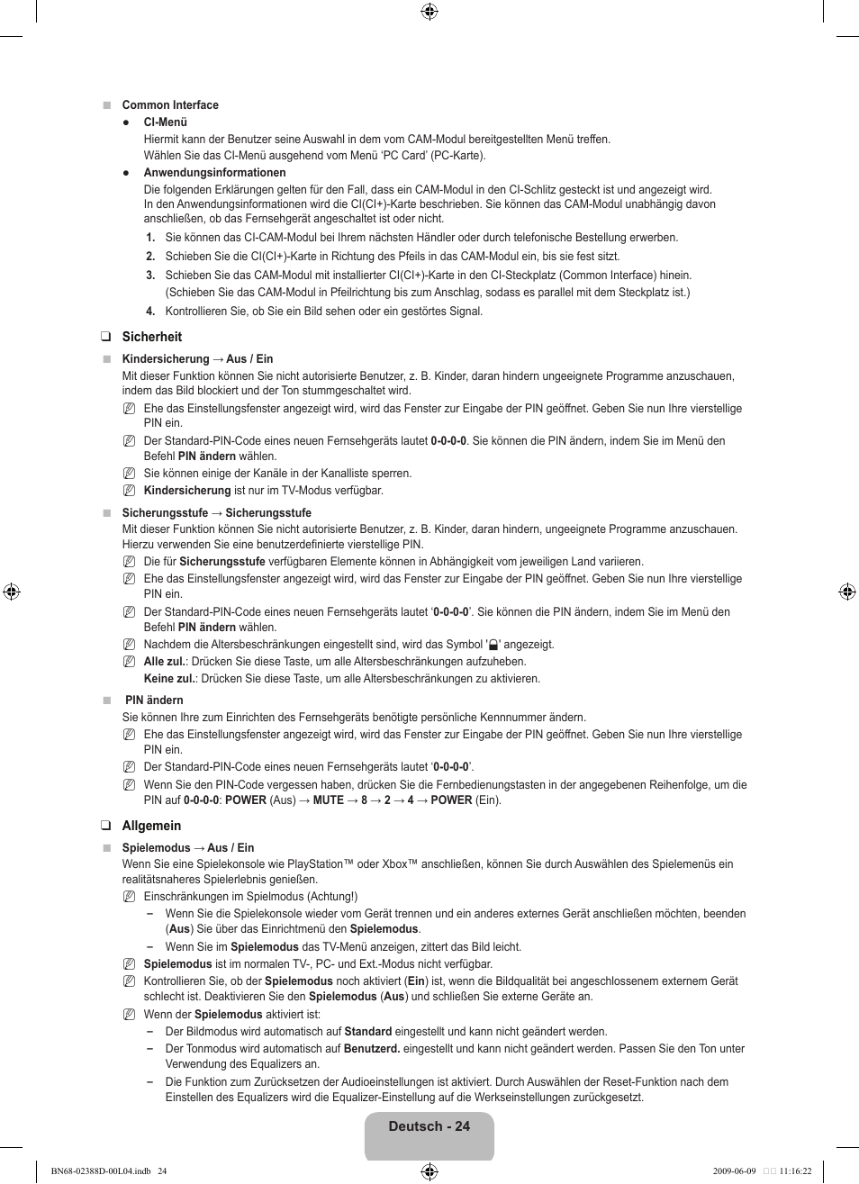 Samsung UE37B6000VP User Manual | Page 89 / 223