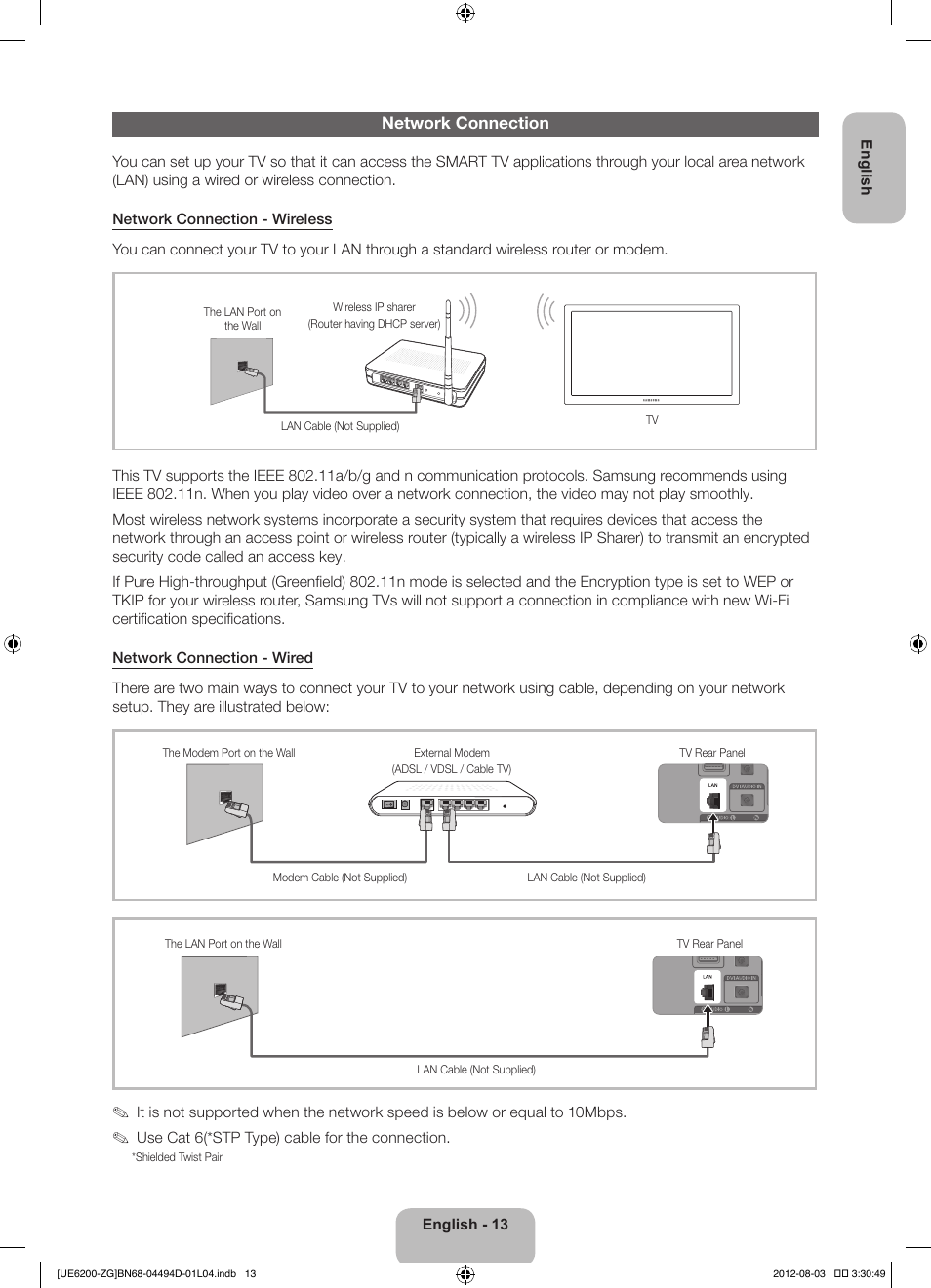 Samsung UE32ES6200S User Manual | Page 13 / 90