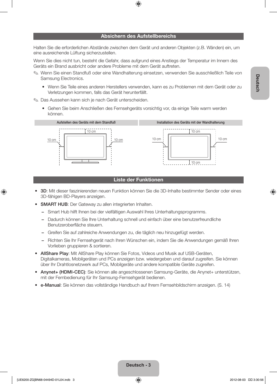 Samsung UE32ES6200S User Manual | Page 25 / 90