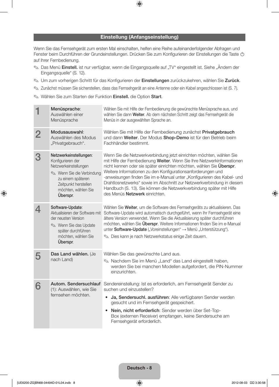 Samsung UE32ES6200S User Manual | Page 30 / 90
