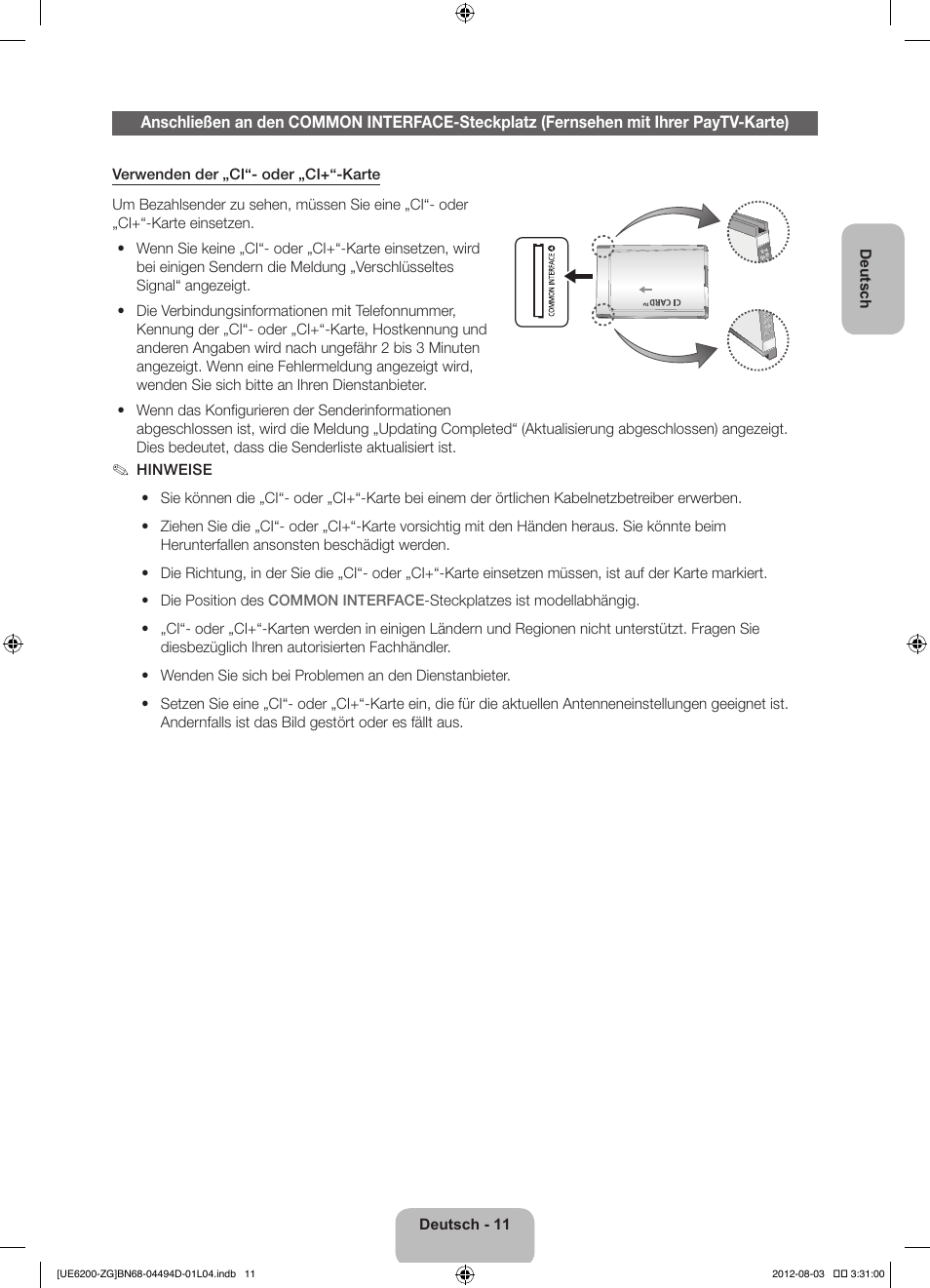 Samsung UE32ES6200S User Manual | Page 33 / 90