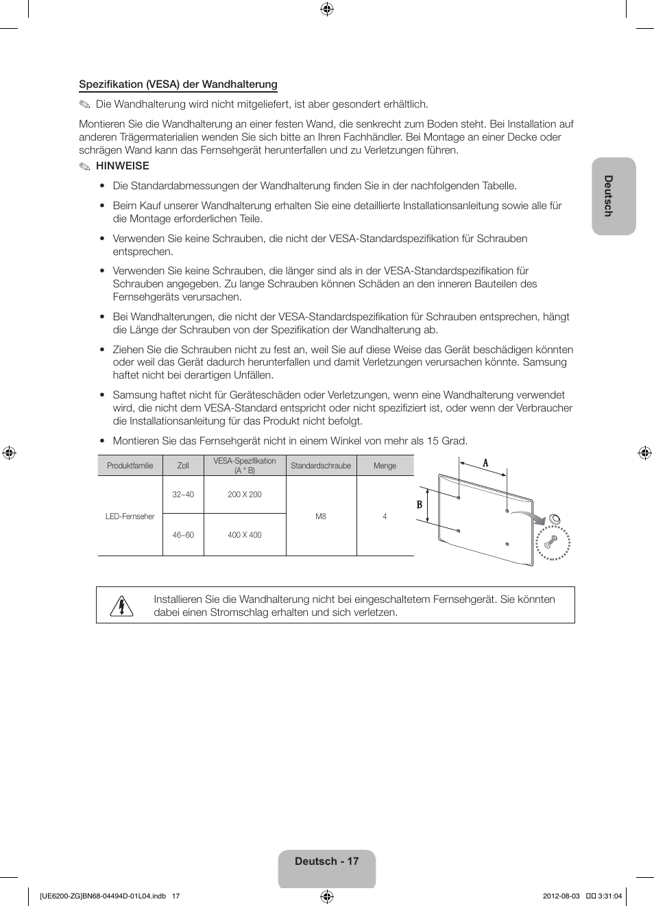 Samsung UE32ES6200S User Manual | Page 39 / 90