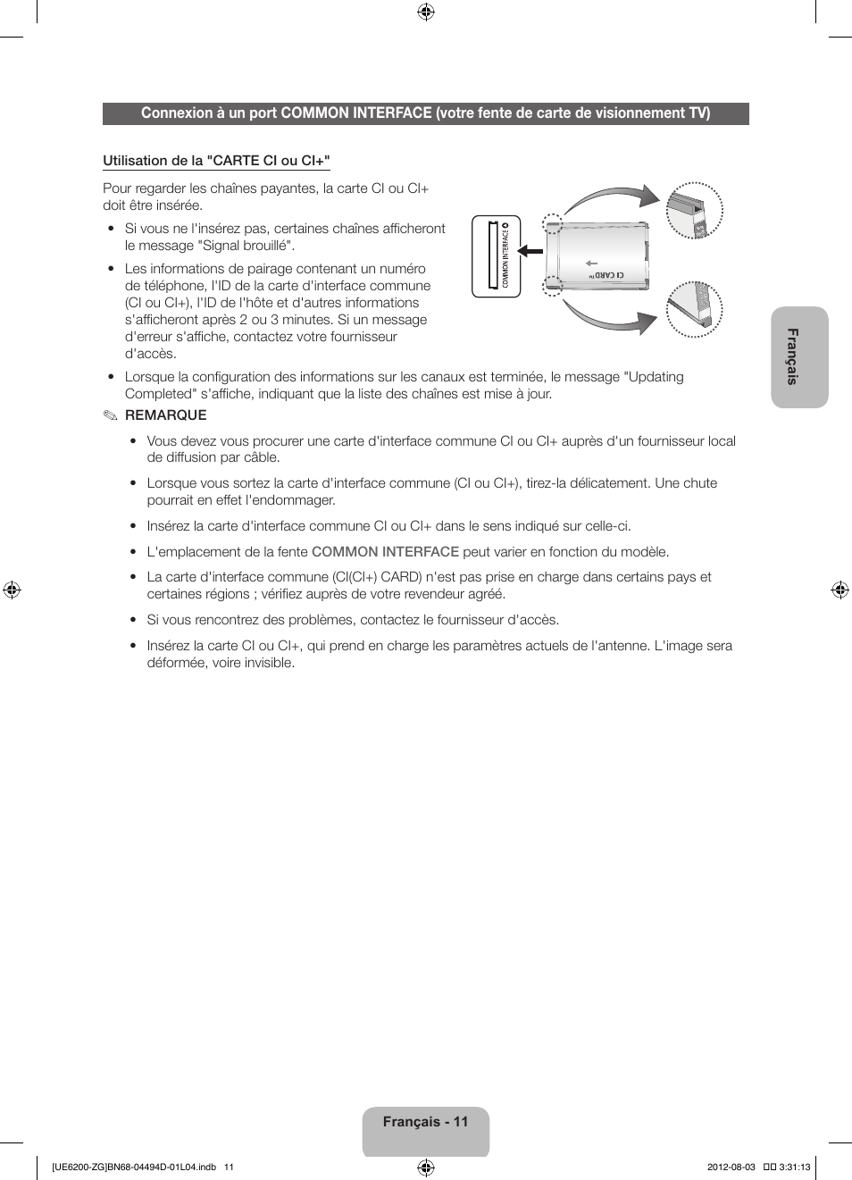 Samsung UE32ES6200S User Manual | Page 55 / 90