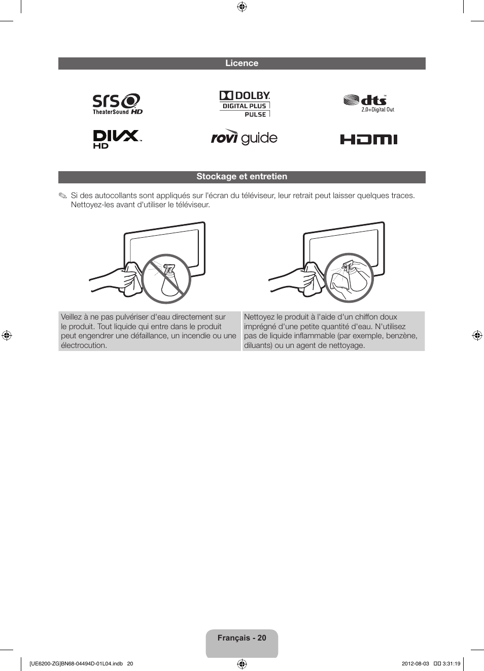 Samsung UE32ES6200S User Manual | Page 64 / 90