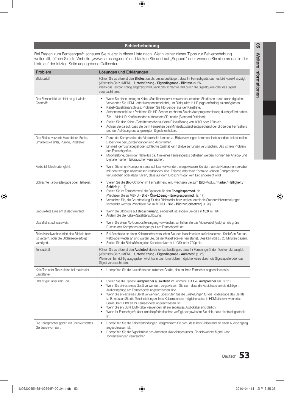 Samsung UE32C6200RS User Manual | Page 111 / 232