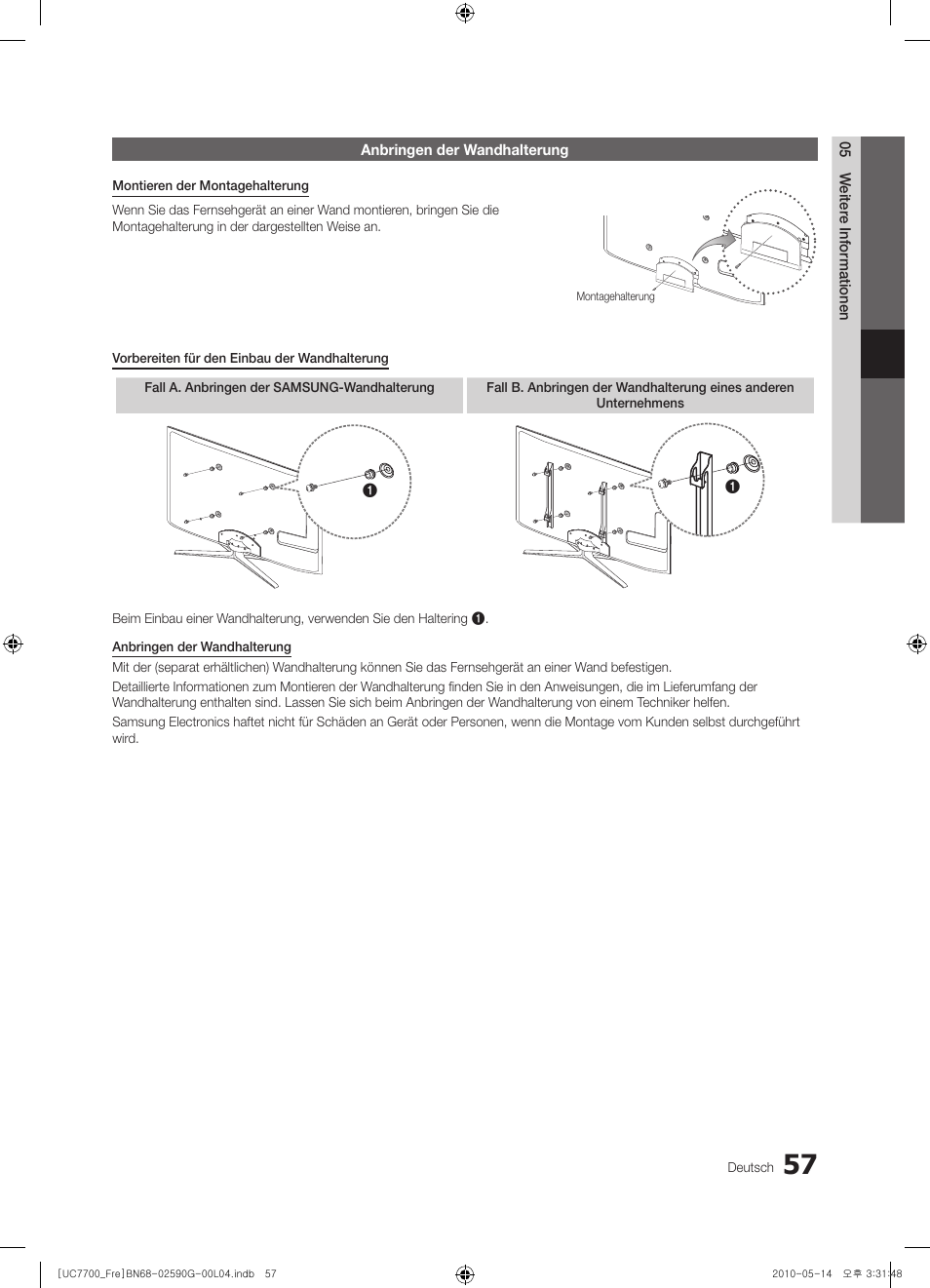 Samsung UE40C7700WS User Manual | Page 185 / 258