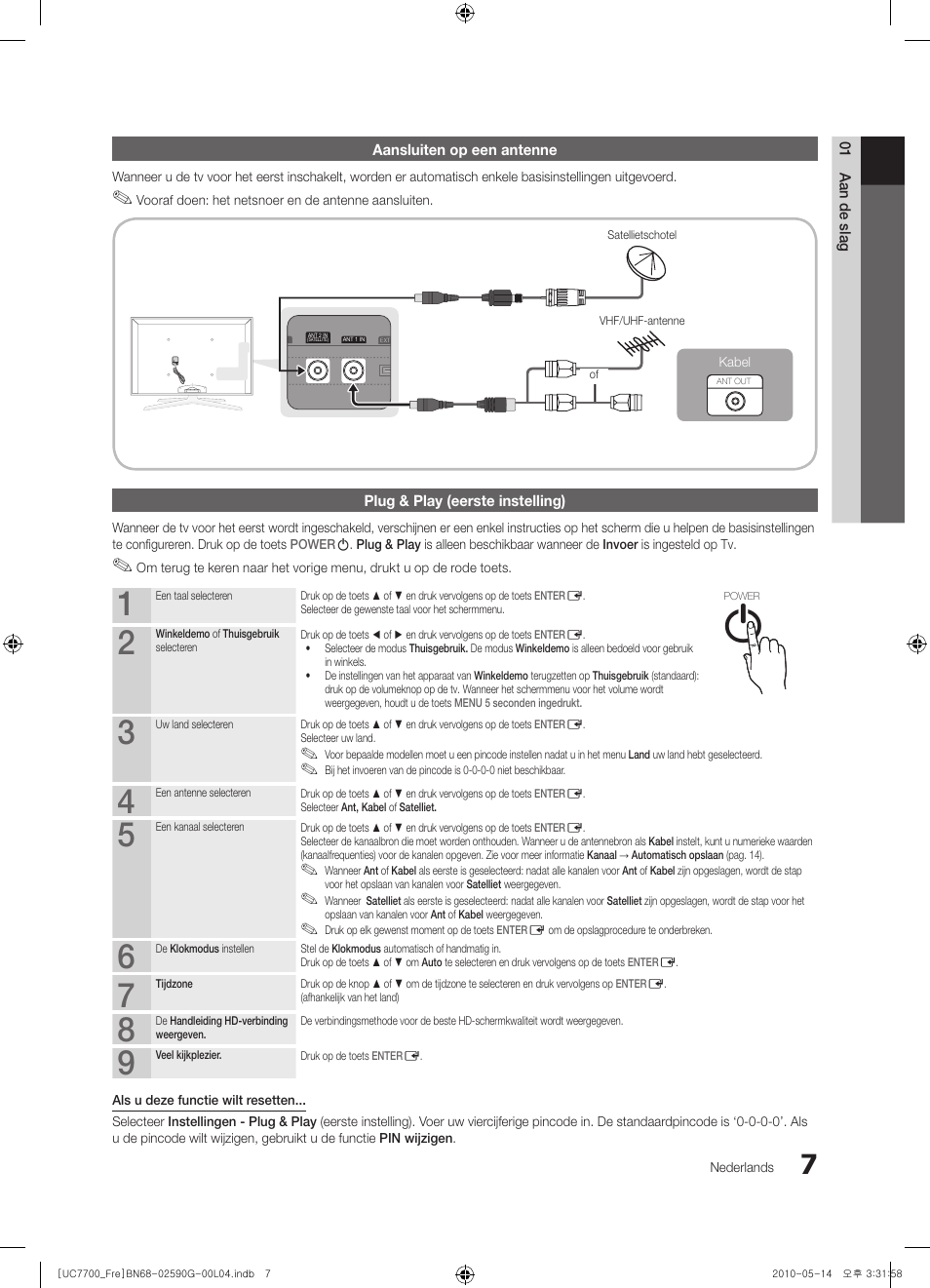 Samsung UE40C7700WS User Manual | Page 199 / 258