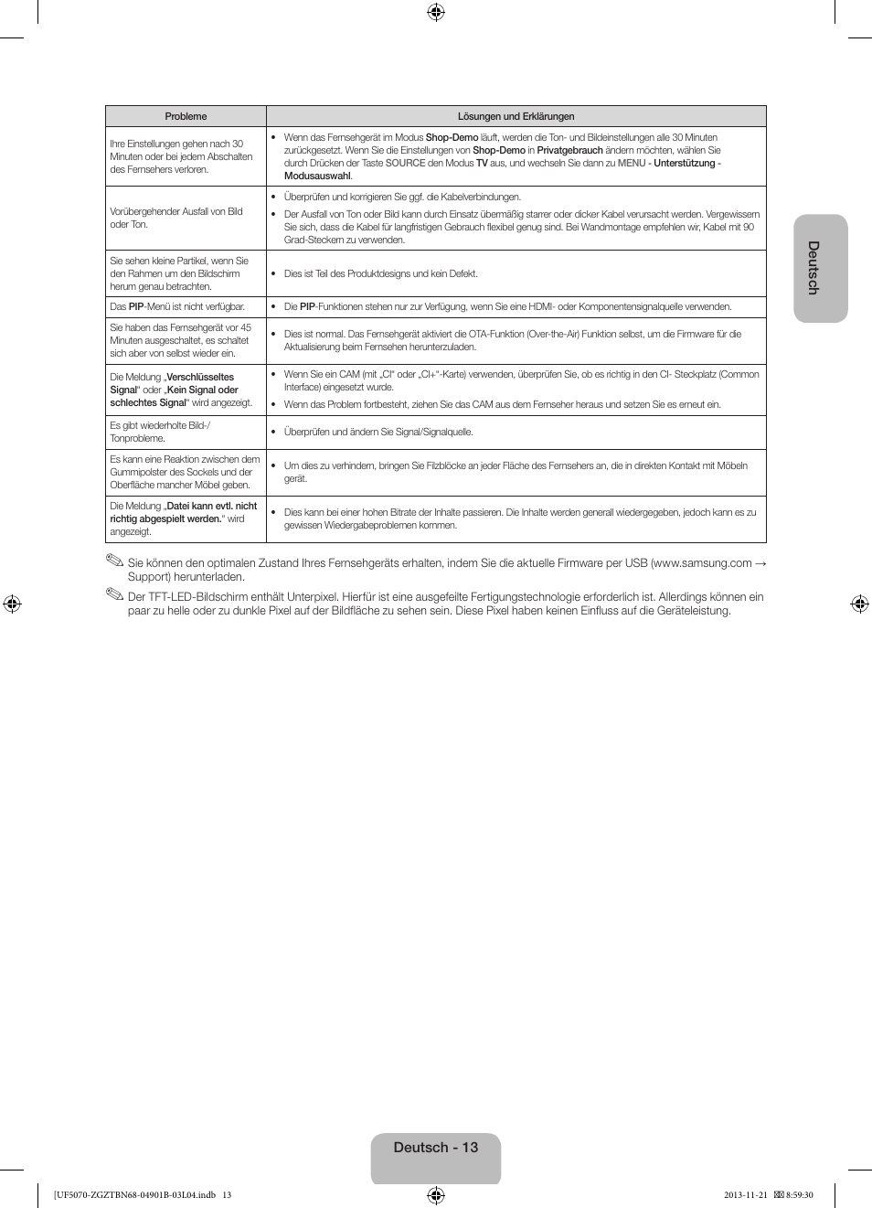 Samsung UE50F5070SS User Manual | Page 31 / 75