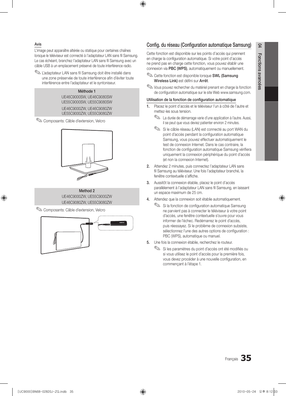 Samsung UE46C9000ZW User Manual | Page 227 / 256