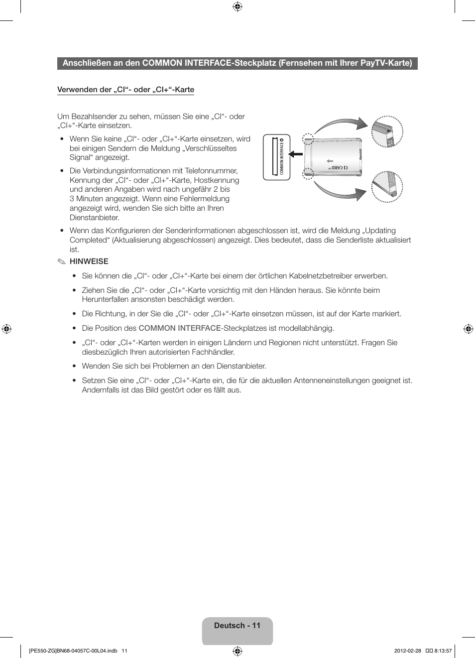 Samsung PS51E550D1W User Manual | Page 33 / 87