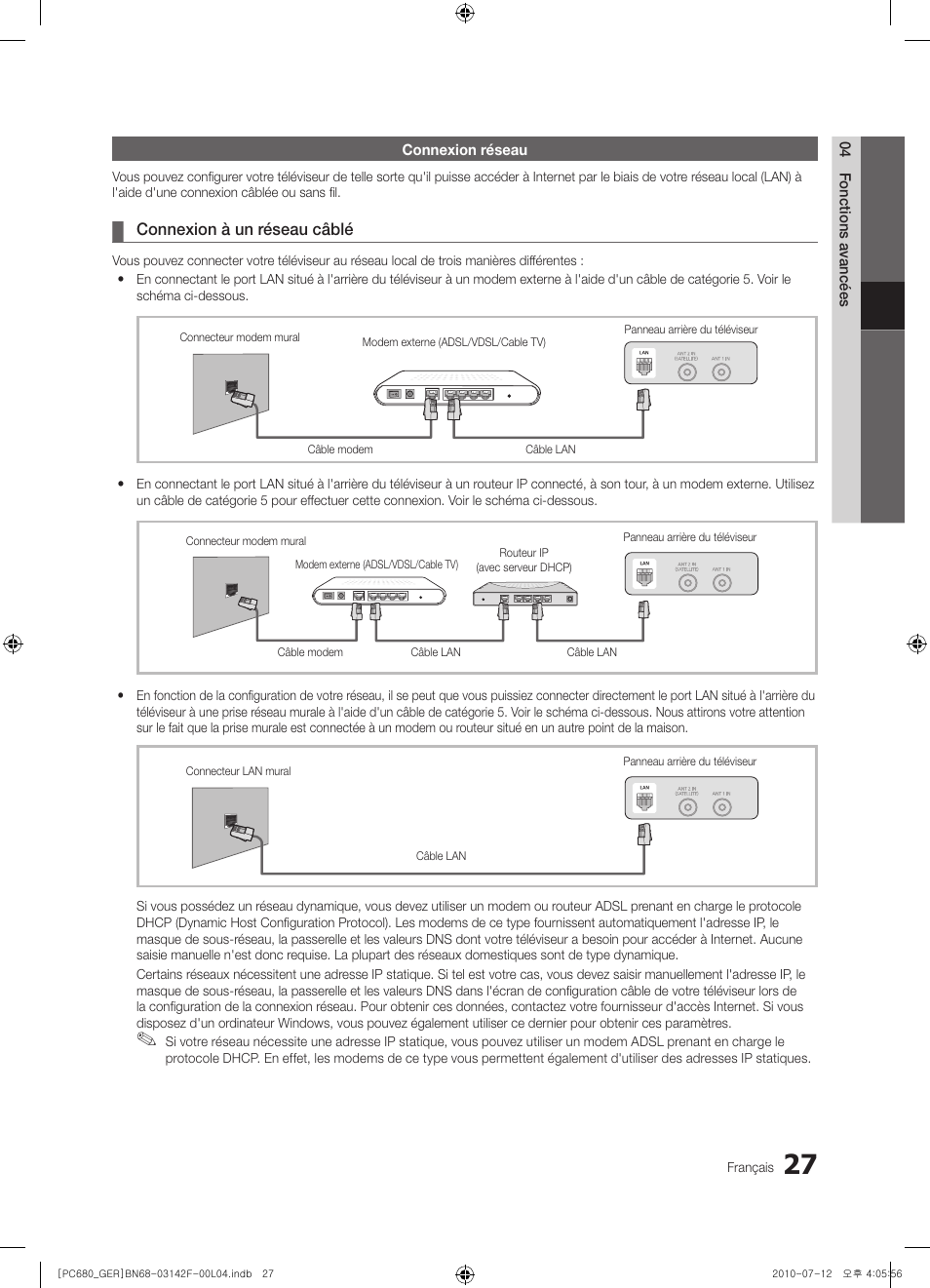 Samsung PS50C687G5S User Manual | Page 135 / 216