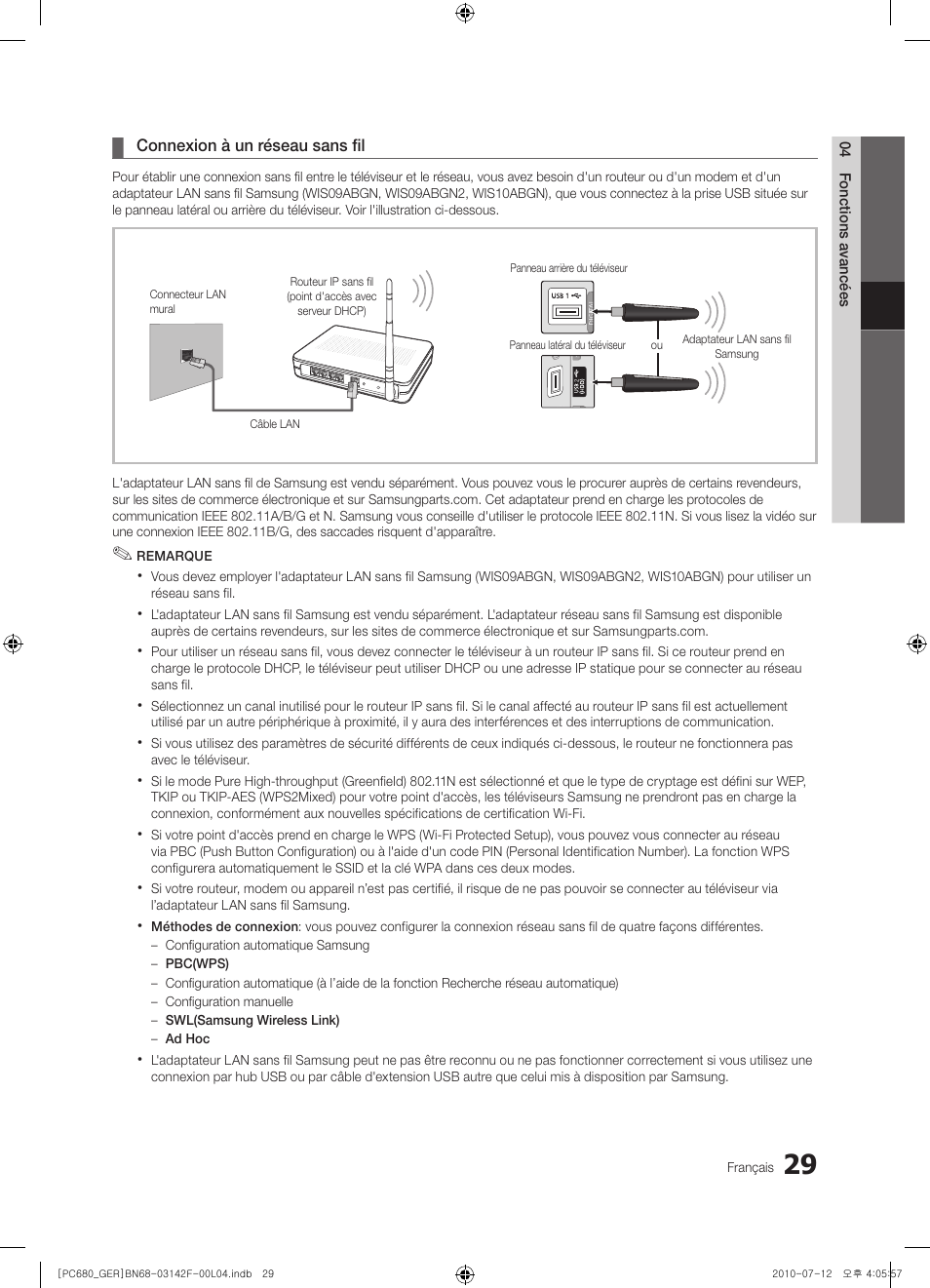 Samsung PS50C687G5S User Manual | Page 137 / 216