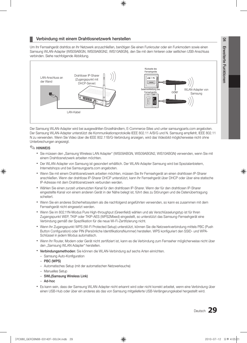 Samsung PS50C687G5S User Manual | Page 83 / 216