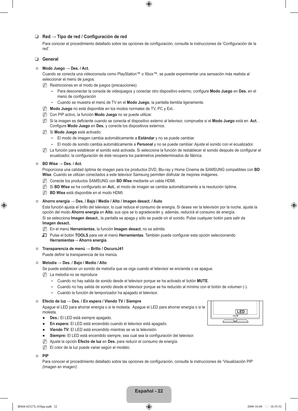 Samsung LE52B750U1W User Manual | Page 400 / 674