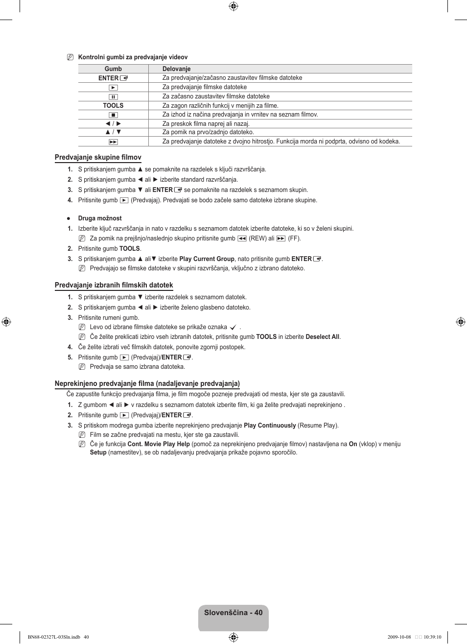 Samsung LE52B750U1W User Manual | Page 562 / 674