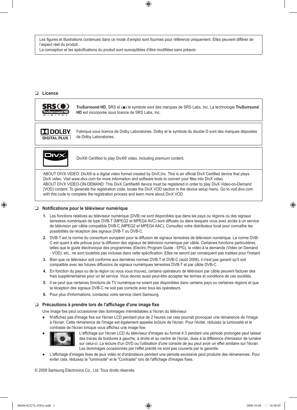 Samsung LE52B750U1W User Manual | Page 88 / 674