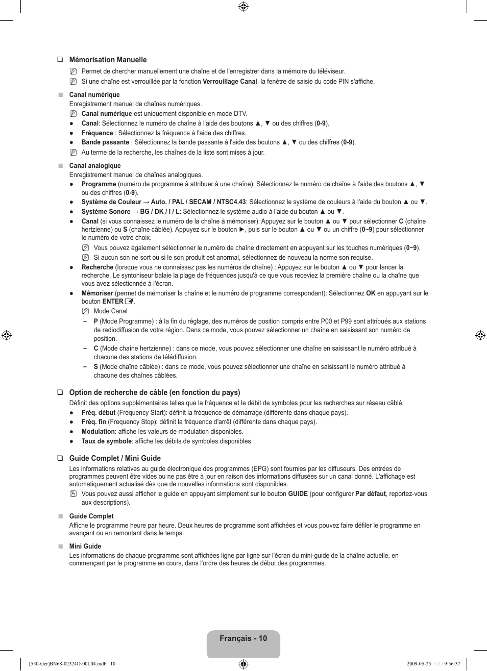 Samsung LE32B553M3P User Manual | Page 118 / 206