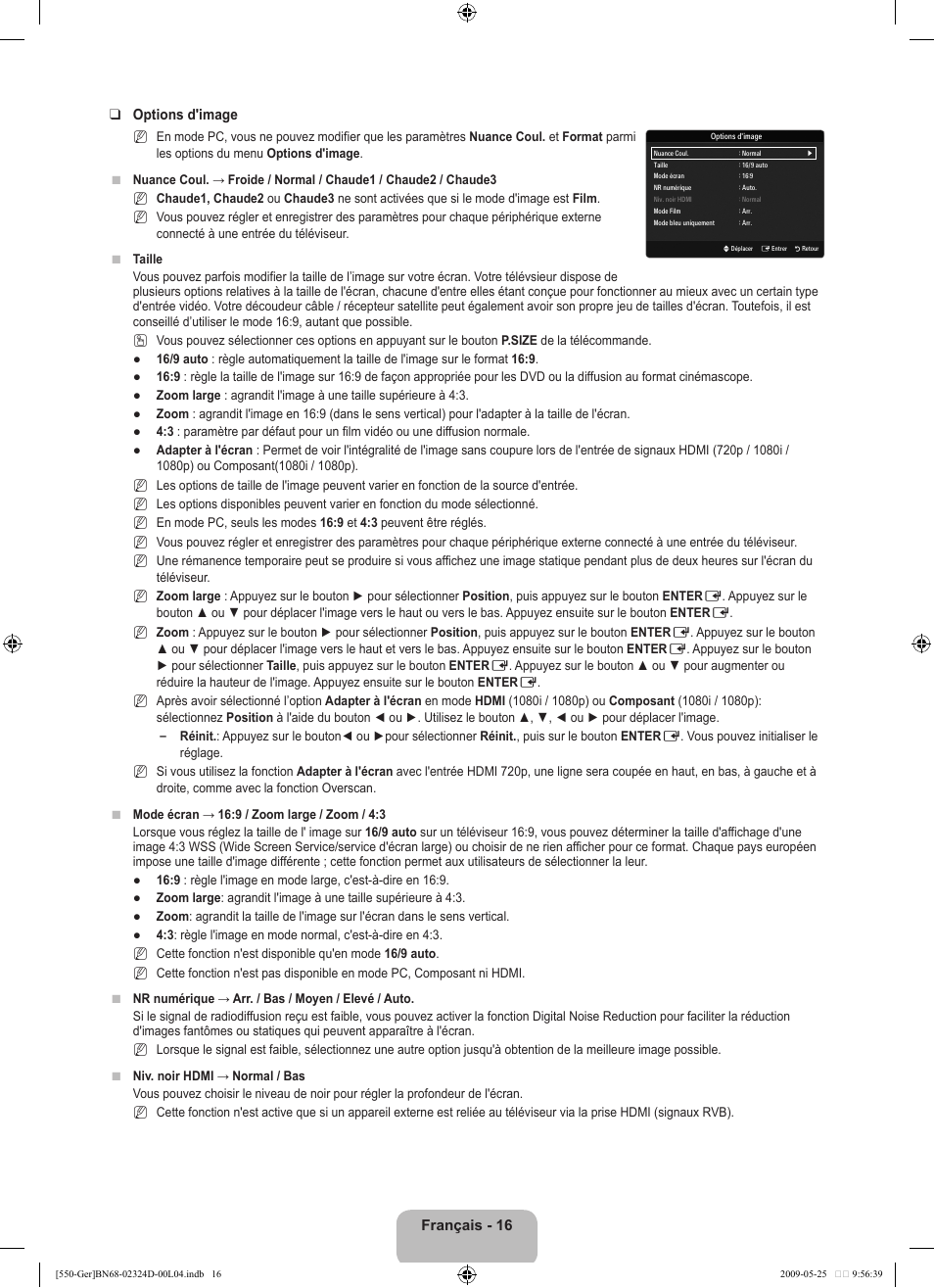Samsung LE32B553M3P User Manual | Page 124 / 206