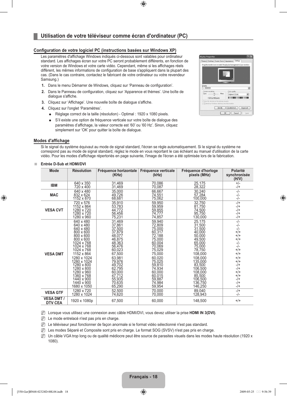 Samsung LE32B553M3P User Manual | Page 126 / 206