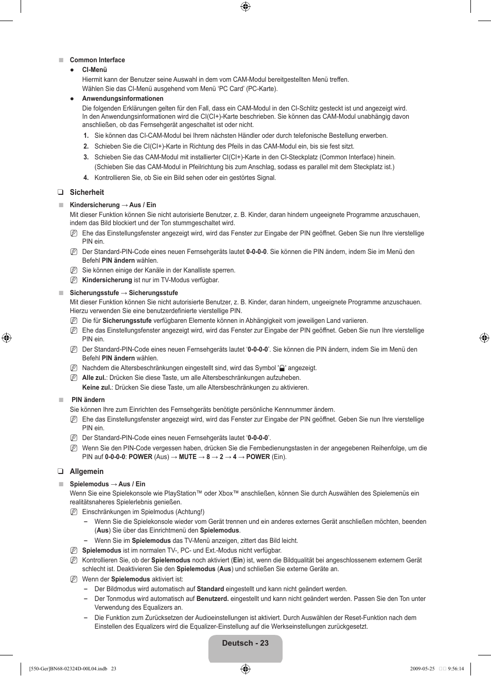 Samsung LE32B553M3P User Manual | Page 85 / 206