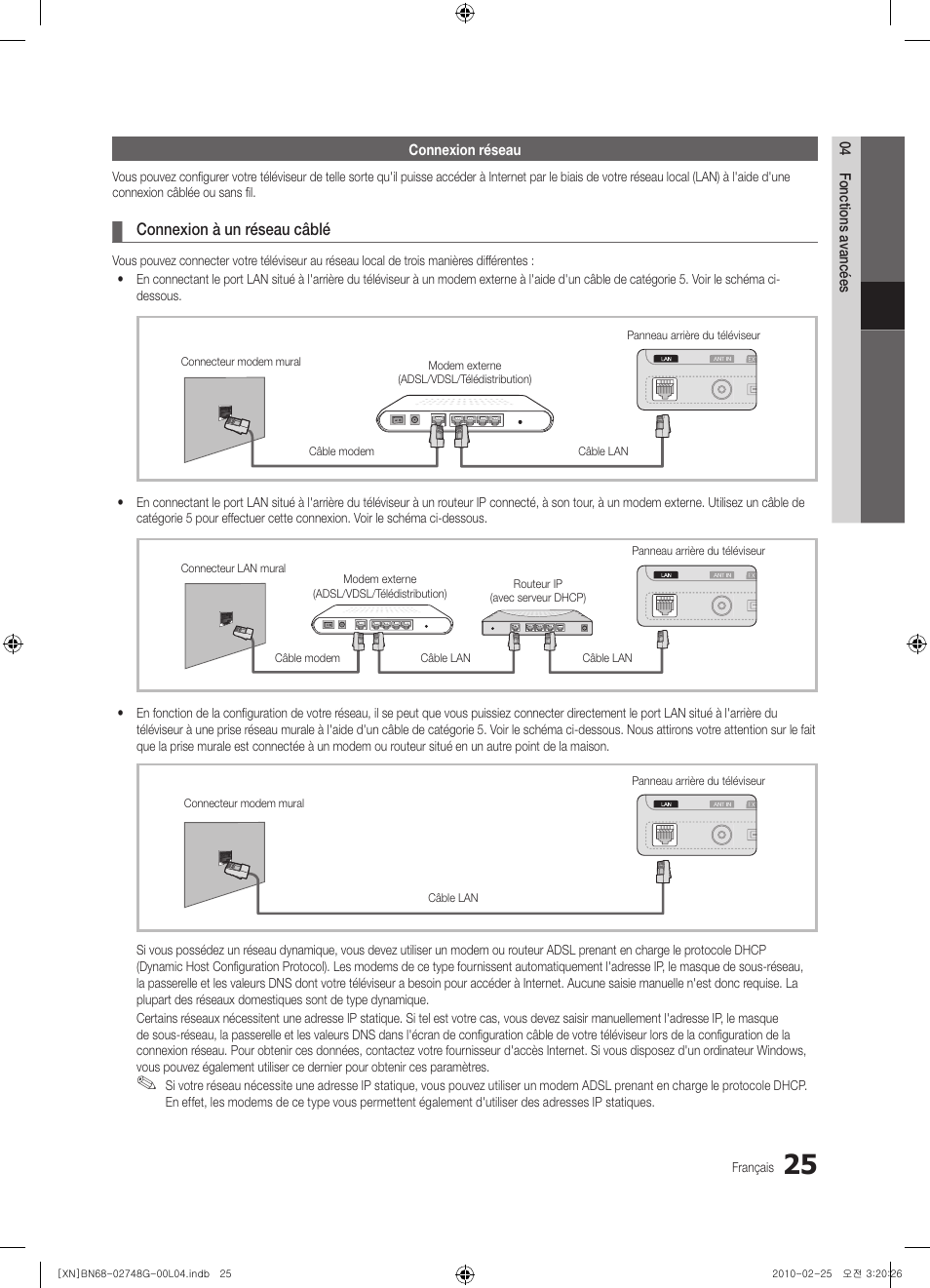 Samsung UE55C6000RW User Manual | Page 133 / 217