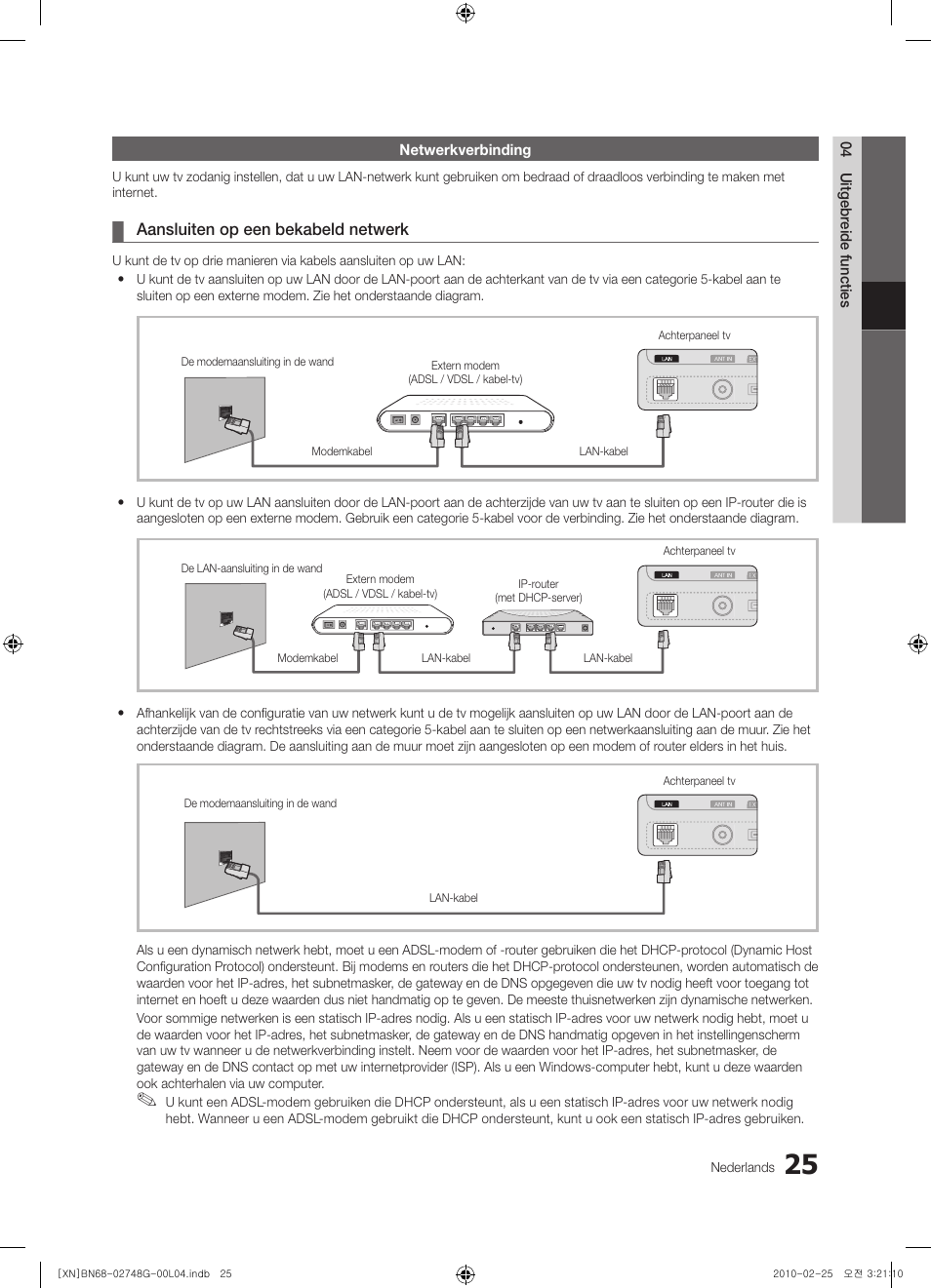 Samsung UE55C6000RW User Manual | Page 187 / 217