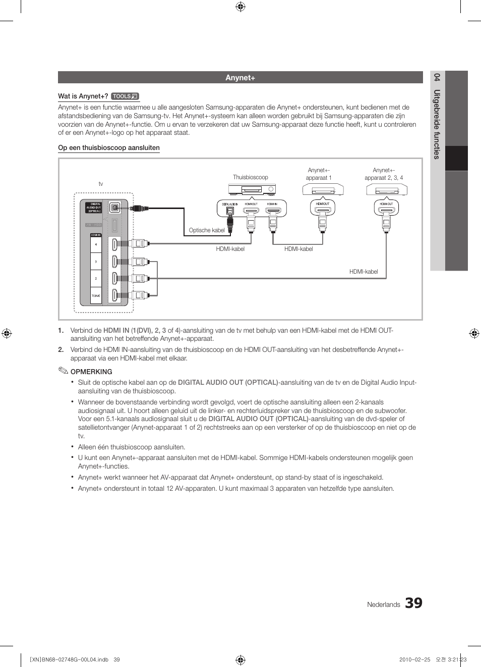 Samsung UE55C6000RW User Manual | Page 201 / 217