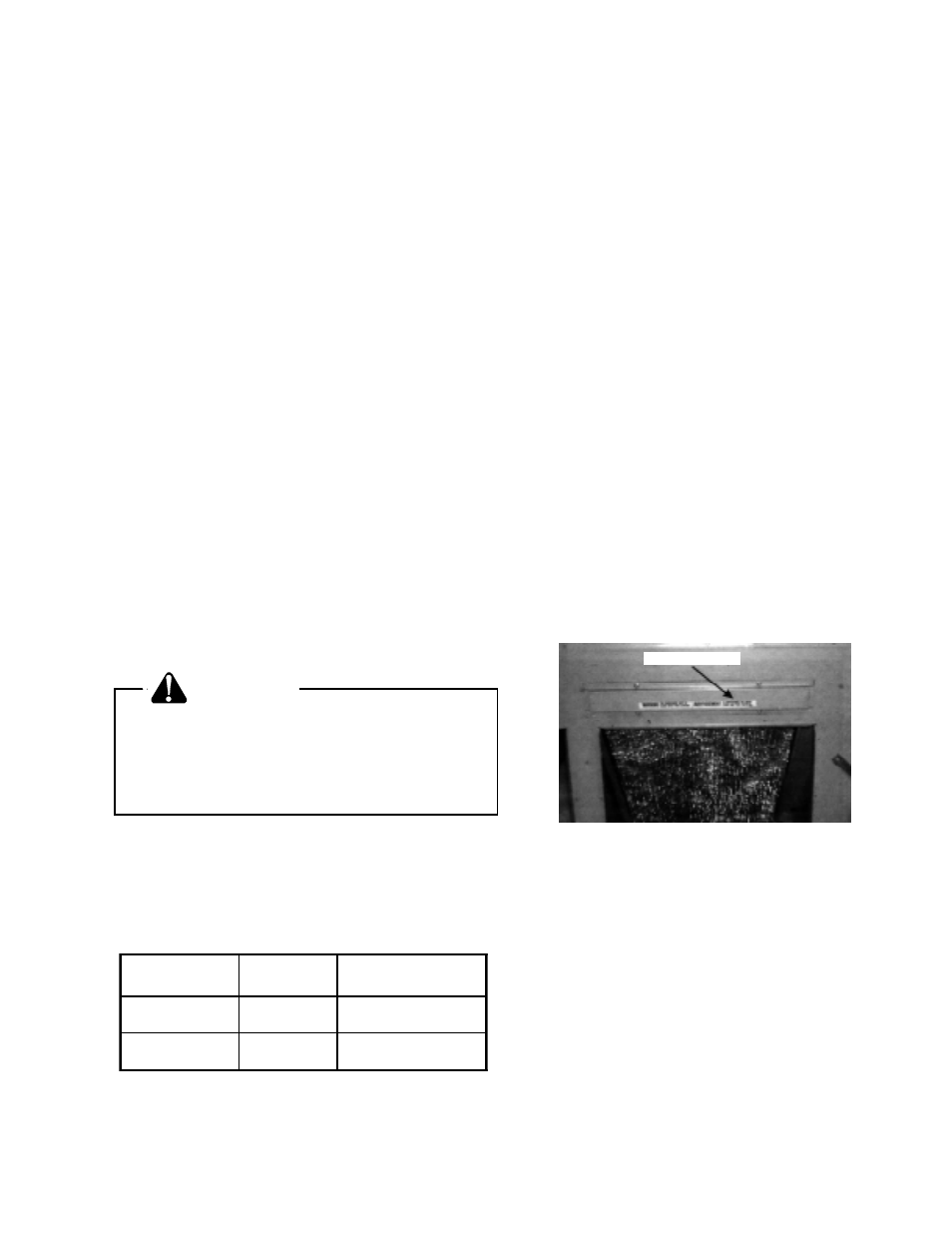 Warning | Amana PGC(24-60)B User Manual | Page 15 / 33