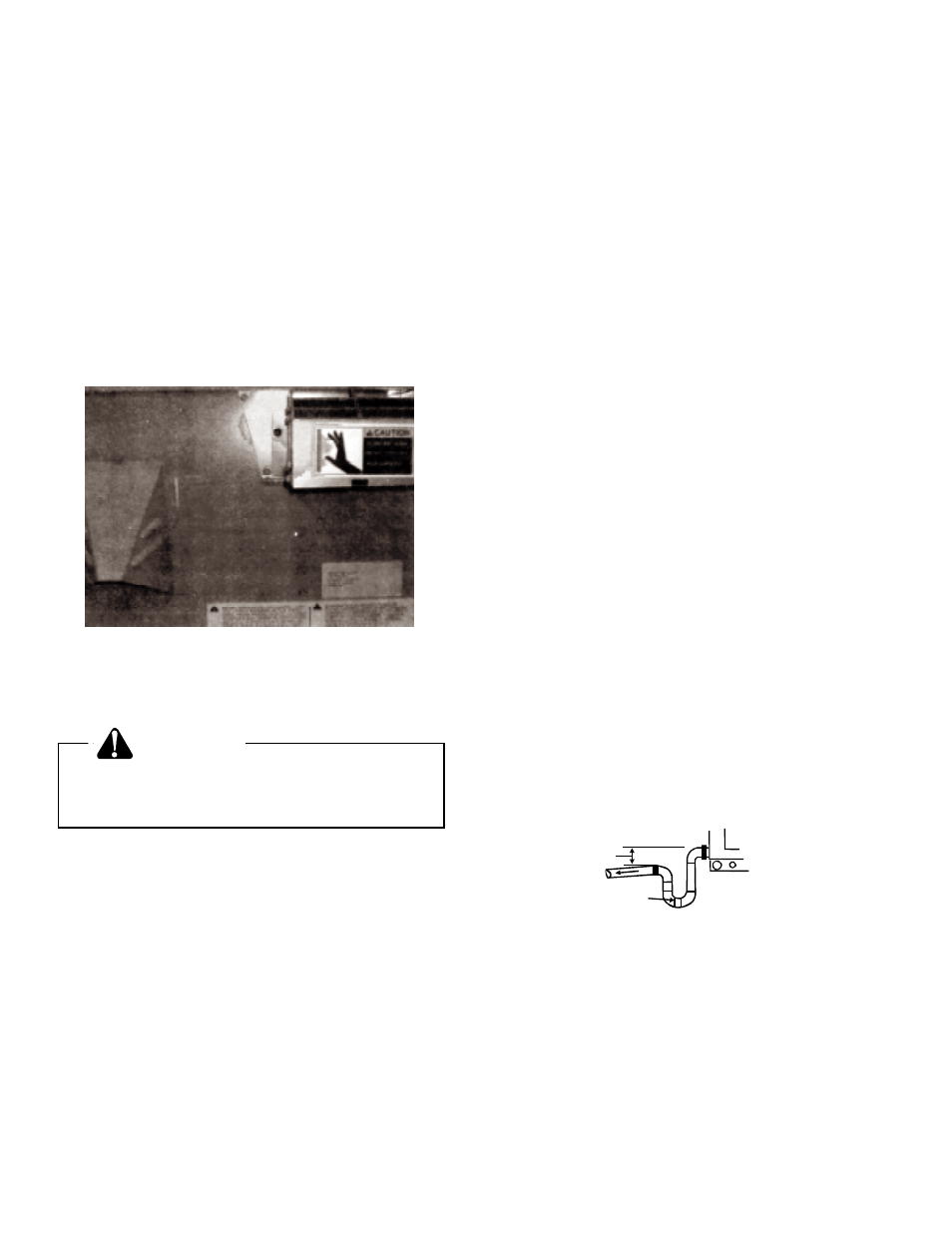 Viii. flue vent, Ix. condensate drain, Warning | Amana PGC(24-60)B User Manual | Page 16 / 33