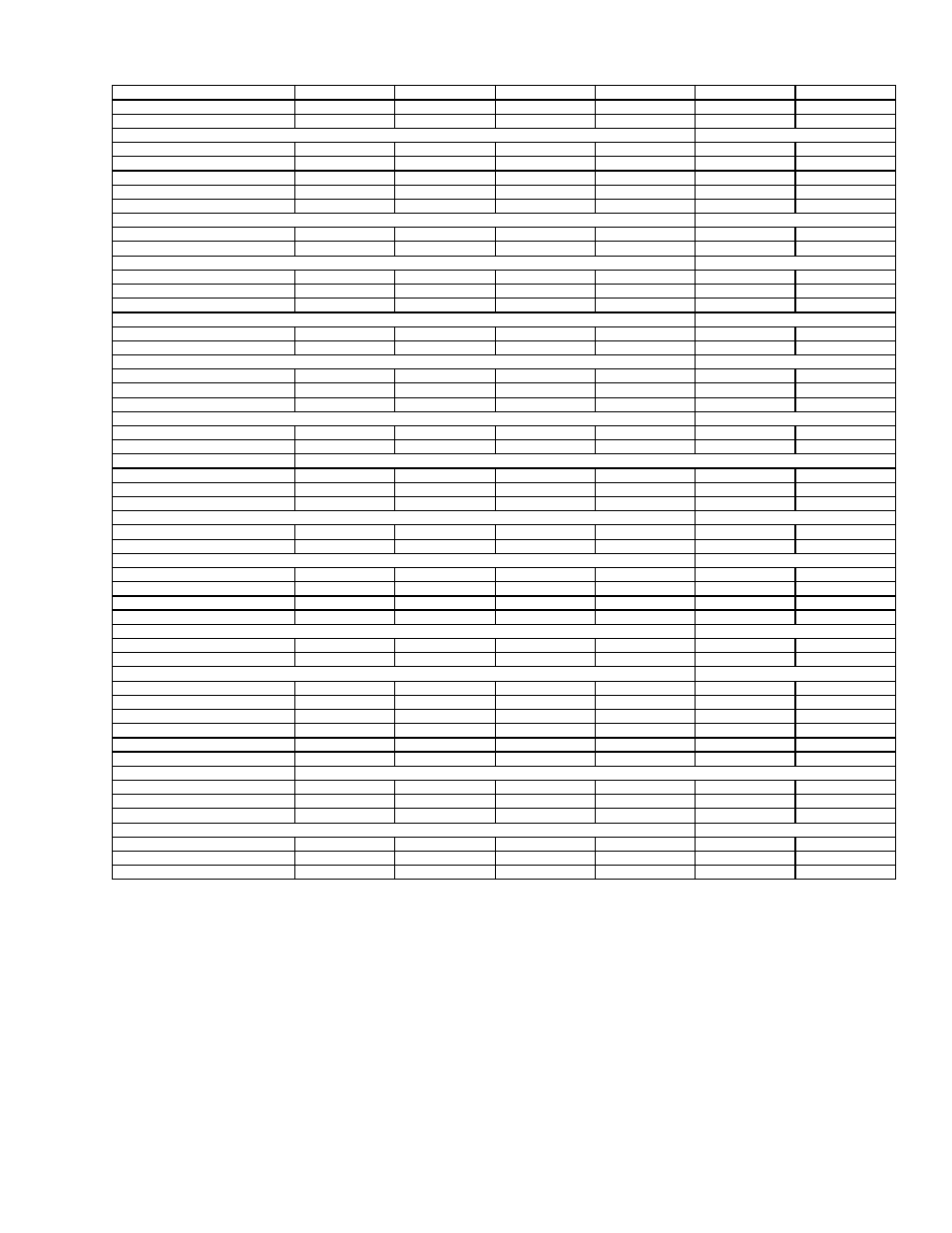 Table 1b gas pack specifications | Amana PGC(24-60)B User Manual | Page 3 / 33