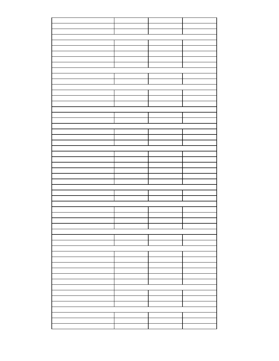 Table 1c gas pack specifications | Amana PGC(24-60)B User Manual | Page 4 / 33