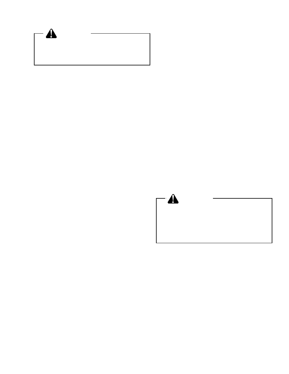 Iii. general information, Warning | Amana PGC(24-60)B User Manual | Page 7 / 33