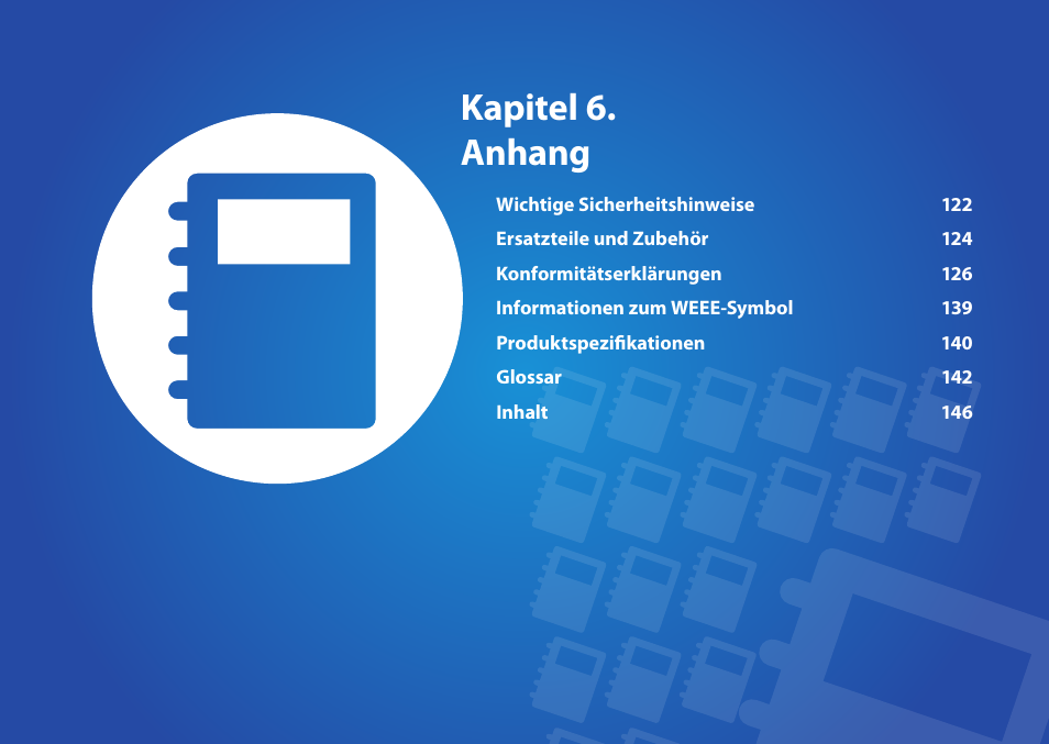 Kapitel 6. anhang | Samsung DP505A2GI User Manual | Page 122 / 147