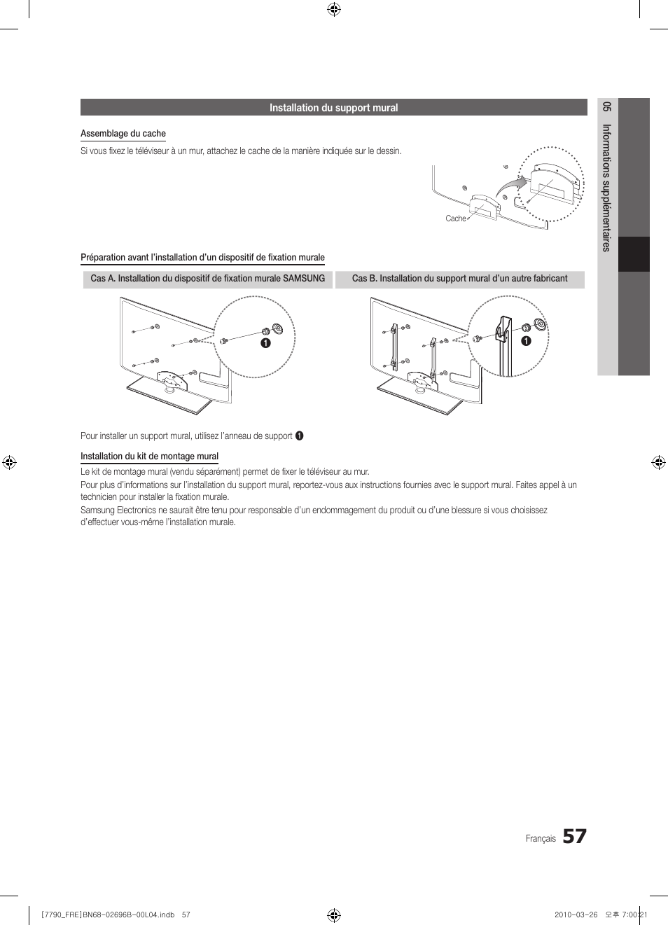 Samsung PS63C7700YS User Manual | Page 121 / 258