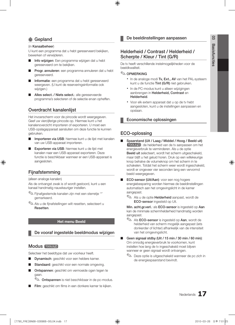 Samsung PS63C7700YS User Manual | Page 209 / 258