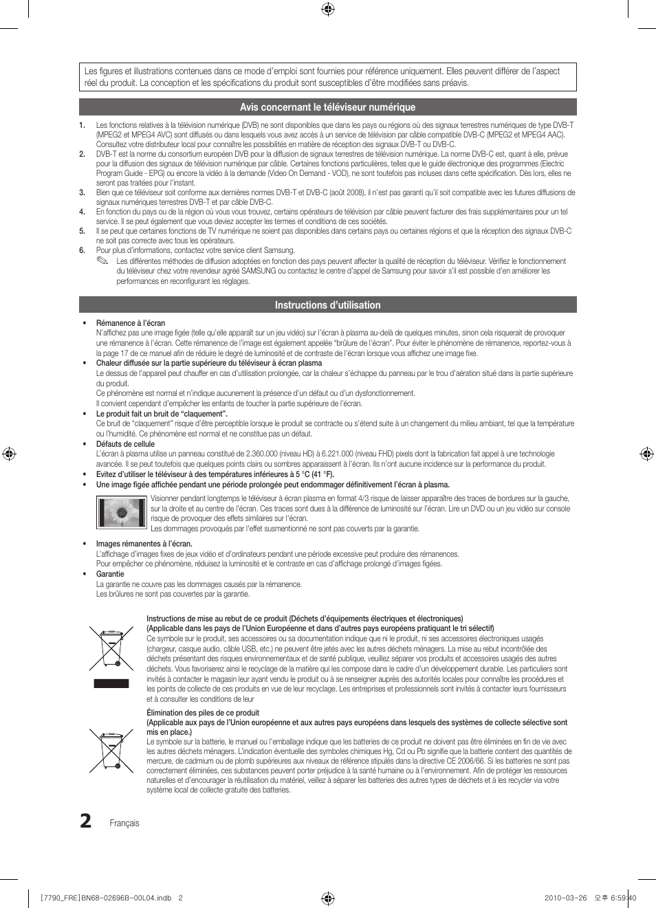 Samsung PS63C7700YS User Manual | Page 66 / 258