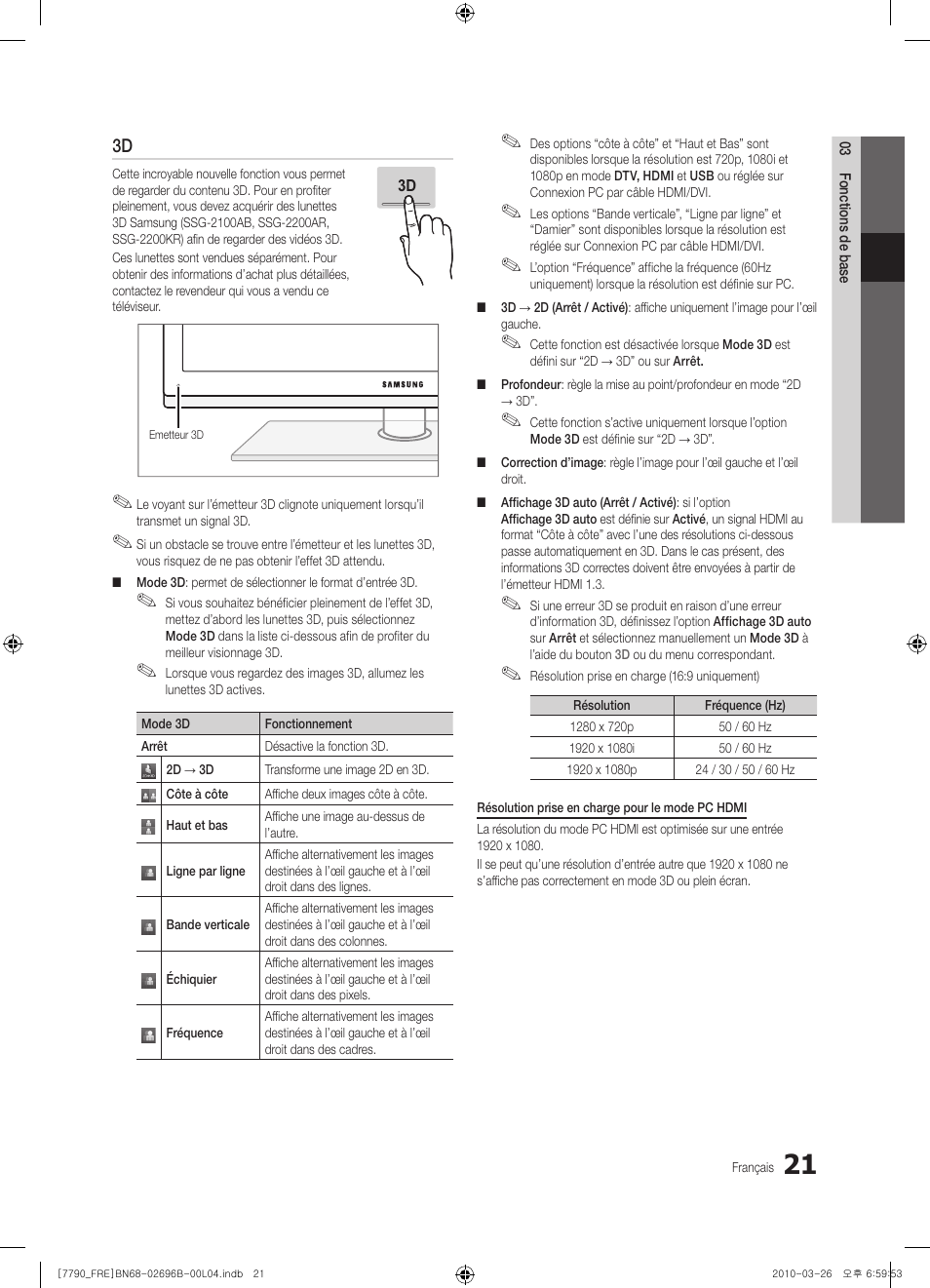 Samsung PS63C7700YS User Manual | Page 85 / 258