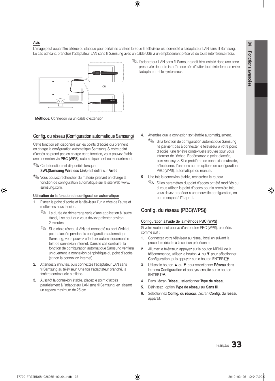 Samsung PS63C7700YS User Manual | Page 97 / 258