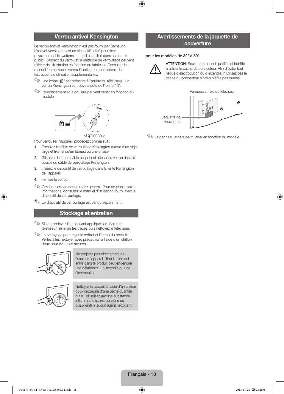 Samsung UE60F6170SS User Manual | Page 58 / 83