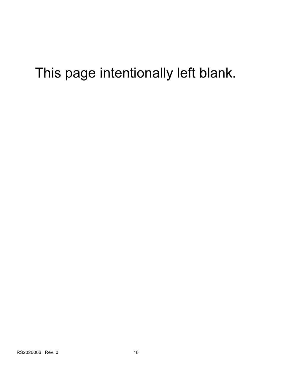 This page intentionally left blank, Disassembly procedures | Amana RS2320006 User Manual | Page 16 / 39