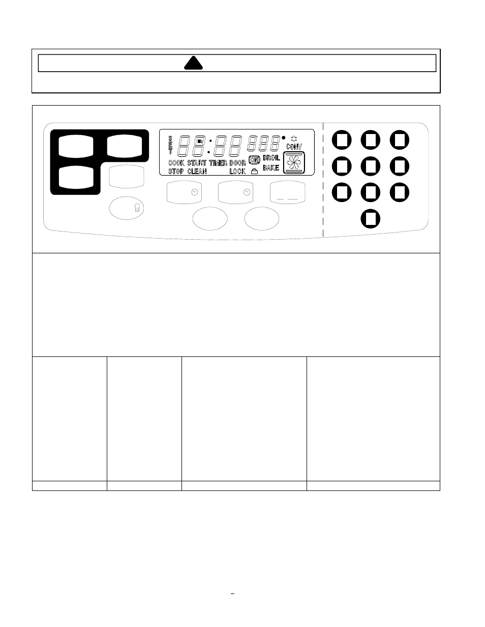 Sigma control testing information, Warning | Amana RS2320006 User Manual | Page 36 / 39
