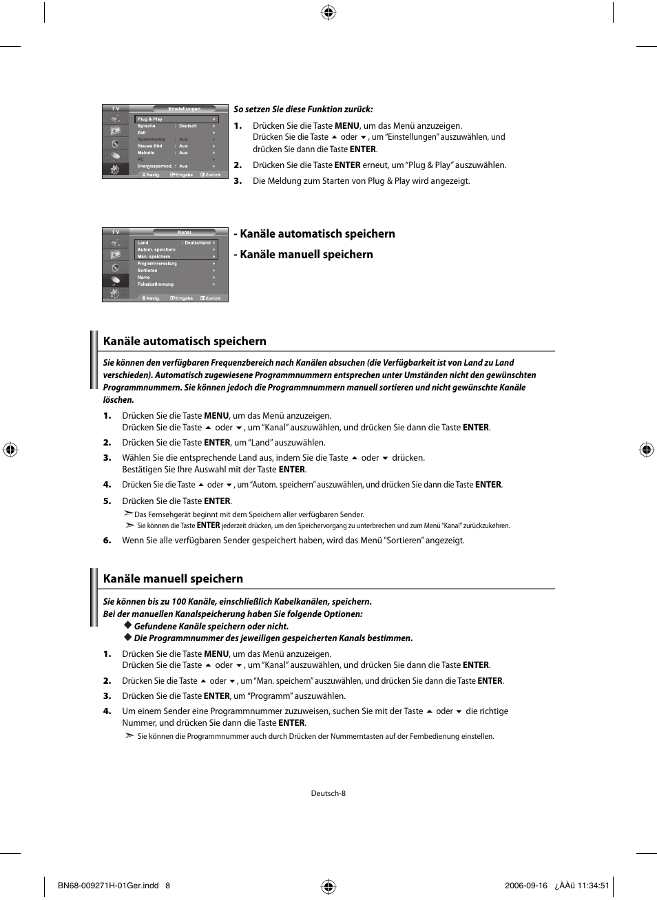 Samsung LE32R32B User Manual | Page 62 / 187