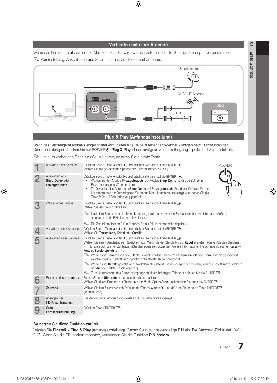 Samsung UE46C8700XS User Manual | Page 71 / 258