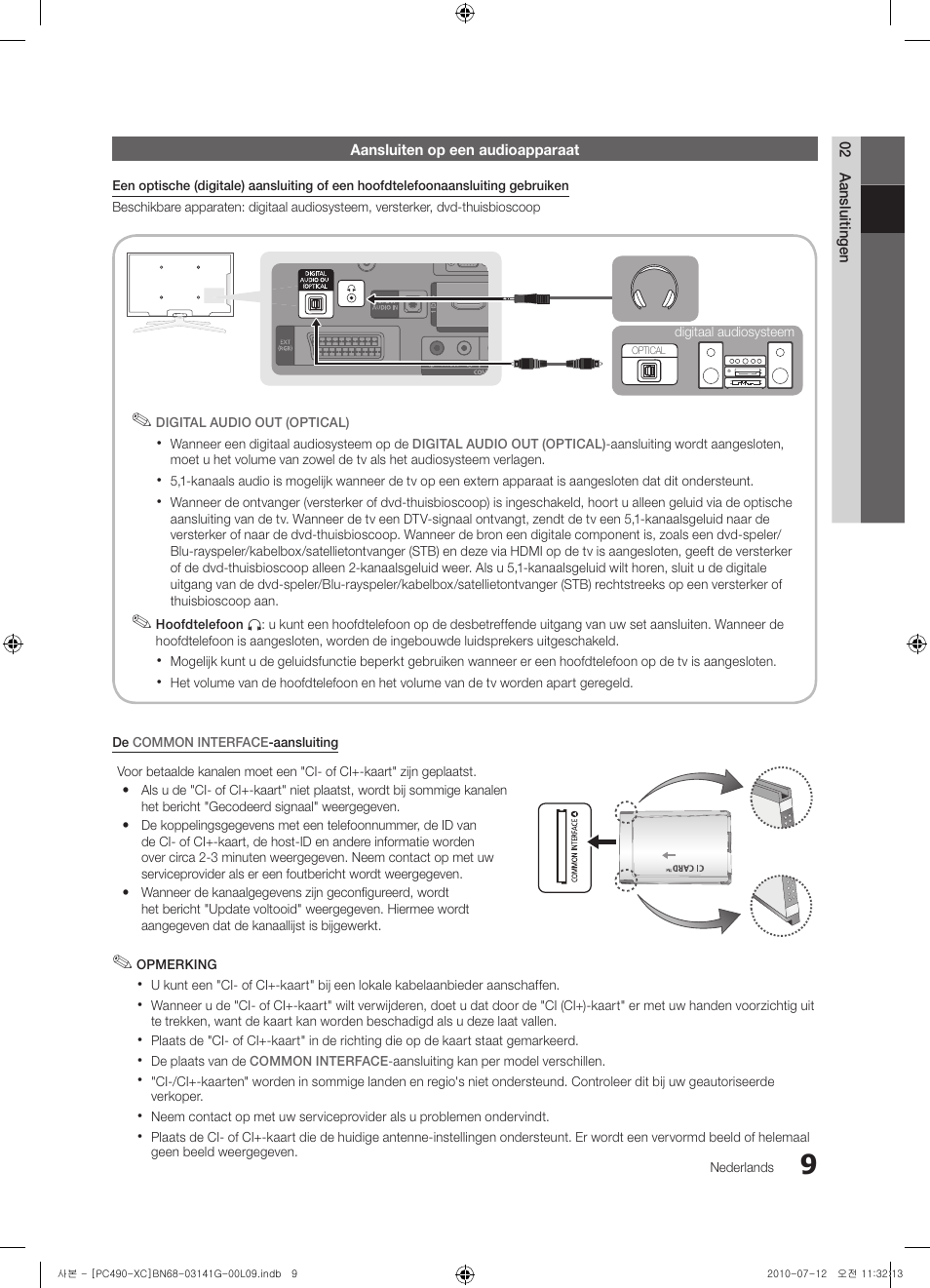 Samsung PS50C490B3W User Manual | Page 135 / 382